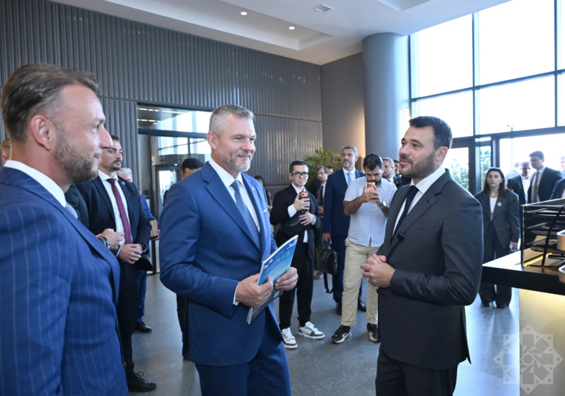 Slovakiya Prezidenti Peter Pelleqrini "Sea Breeze"də olub