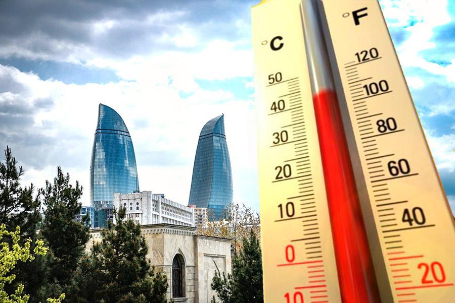 Azərbaycanda hava 40-41°-dək isinəcək