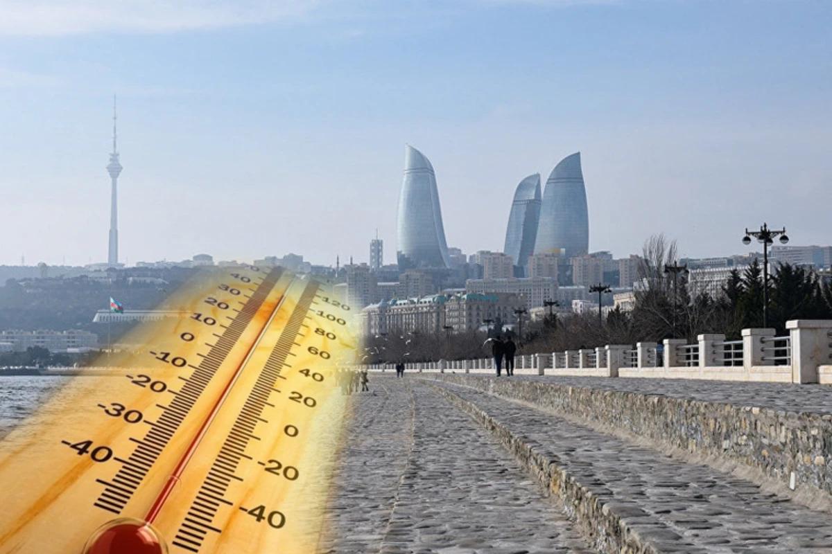 Azərbaycanda sabah 40 dərəcəyədək isti olacaq